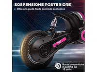 Elektrische motorfiets voor kinderen met handgeschakeld gas, 2 versnellingen 8-16 km/u - afbeelding 4 van  9