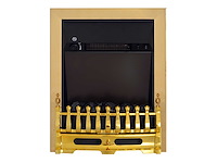 Elektrische open haard met verwarming, elektrische open haard met ed vlam-effect - afbeelding 3 van  8