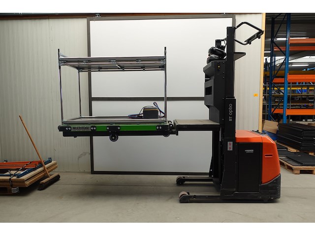 Elektrische orderpicker toyota + orderpickkar multitube - afbeelding 8 van  20