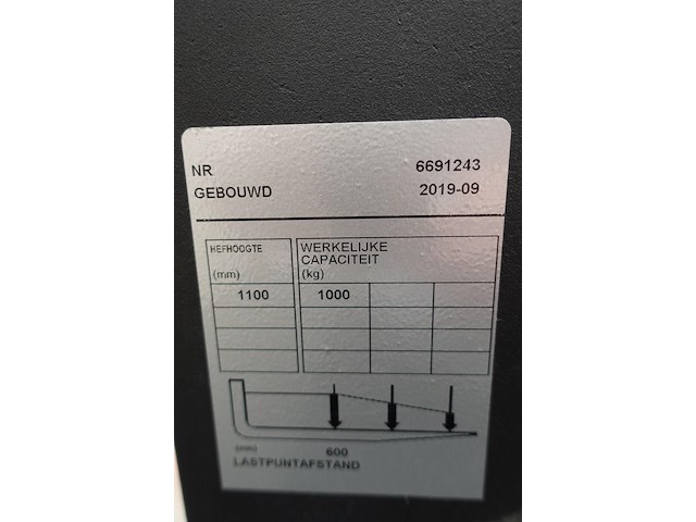 Elektrische orderpicker toyota + orderpickkar multitube - afbeelding 13 van  20
