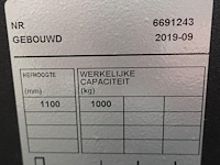 Elektrische orderpicker toyota + orderpickkar multitube - afbeelding 13 van  20