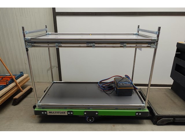Elektrische orderpicker toyota + orderpickkar multitube - afbeelding 15 van  20