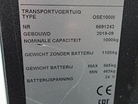 Elektrische orderpicker toyota + orderpickkar multitube - afbeelding 17 van  20