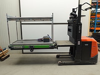 Elektrische orderpicker toyota + orderpickkar multitube - afbeelding 20 van  20