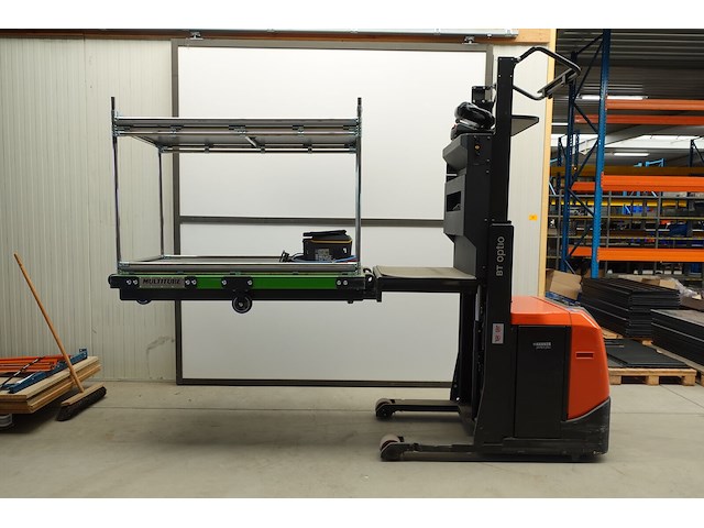 Elektrische orderpicker toyota + orderpickkar multitube - afbeelding 3 van  19