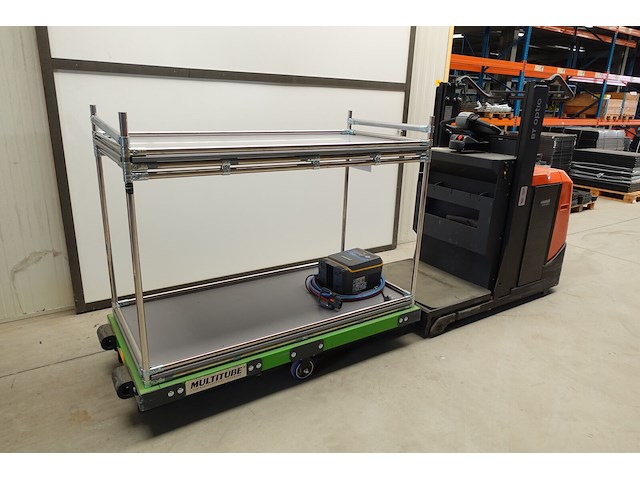 Elektrische orderpicker toyota + orderpickkar multitube - afbeelding 12 van  19