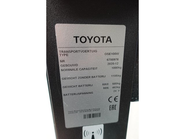 Elektrische orderpicker toyota + orderpickkar multitube - afbeelding 19 van  19