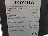 Elektrische orderpicker toyota + orderpickkar multitube - afbeelding 19 van  19