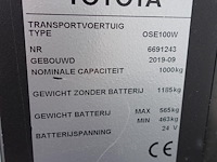Elektrische orderpicker toyota - afbeelding 12 van  14