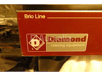 Elektrische oven + diamond brio line standaard