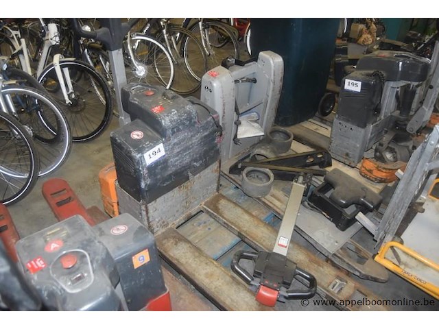 Elektrische pallet, still, efu15c, bouwjaar 2018, 1900kg hefvermogen, 24v, werking niet gekend - afbeelding 1 van  2