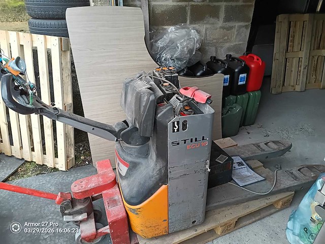 Elektrische pallettruck still - afbeelding 1 van  12