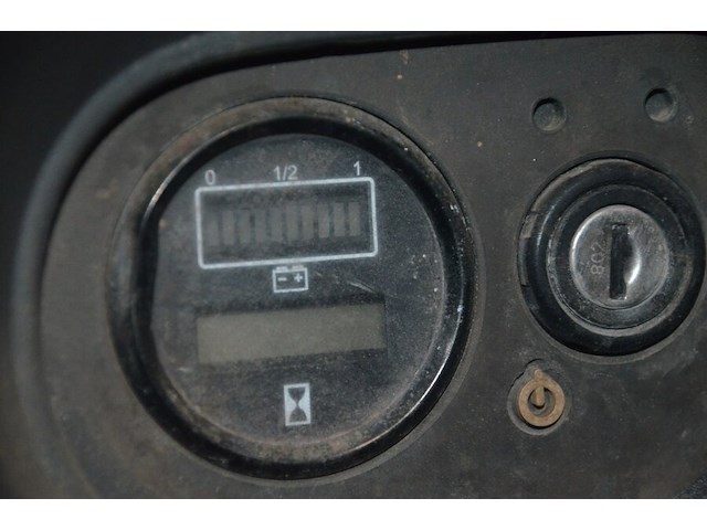 Elektrische palletwagen pro linde t18 met lader, serienummer w4x360u06317, bouwjaar 2007 met lader , batterijlader nuova elettra serienummer 22012178 - afbeelding 3 van  12