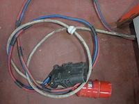 Elektrische palletwagen pro linde t18 met lader, serienummer w4x360u06317, bouwjaar 2007 met lader , batterijlader nuova elettra serienummer 22012178 - afbeelding 6 van  12