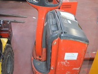 Elektrische palletwagen pro linde t18 met lader, serienummer w4x360u06317, bouwjaar 2007 met lader , batterijlader nuova elettra serienummer 22012178 - afbeelding 10 van  12