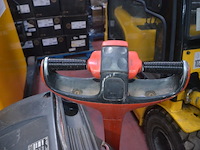 Elektrische palletwagen pro linde t18 met lader, serienummer w4x360u06317, bouwjaar 2007 met lader , batterijlader nuova elettra serienummer 22012178 - afbeelding 11 van  12