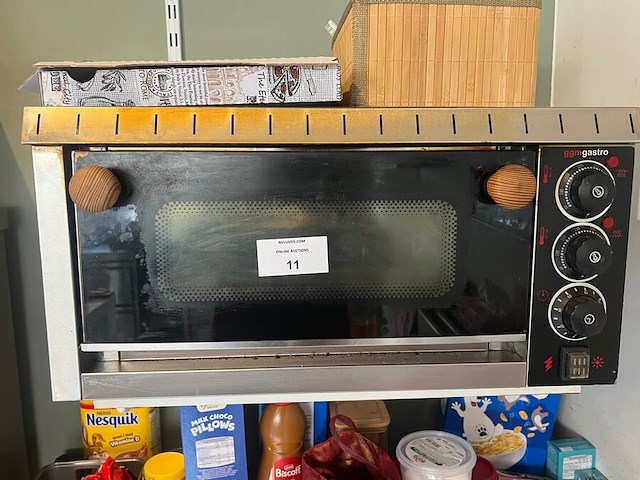 Elektrische pizza oven ggmgastro (19) - afbeelding 1 van  4
