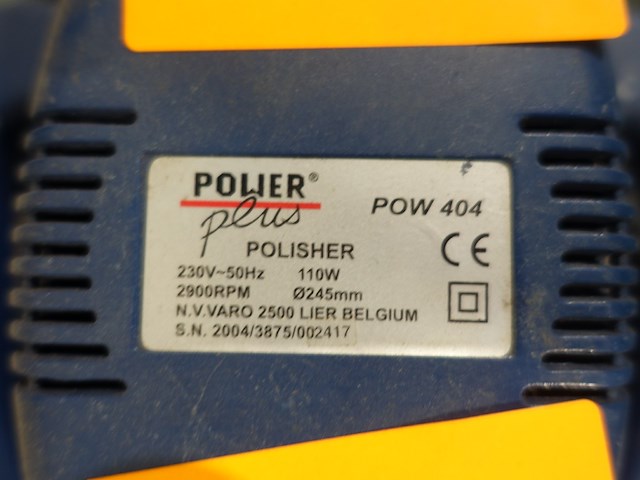 Elektrische poliermachine power plus - afbeelding 3 van  3