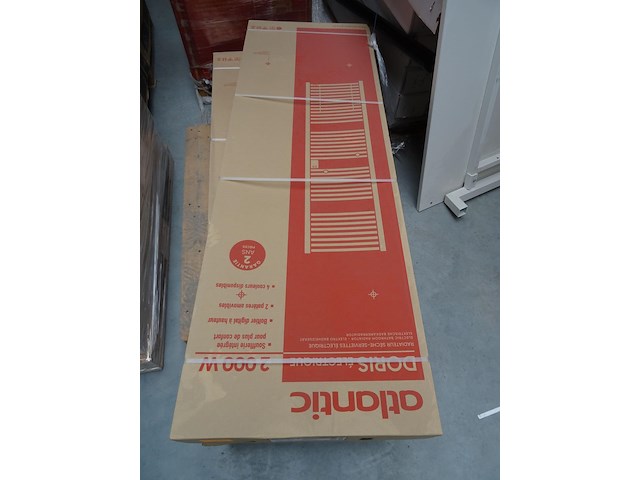 Elektrische radiator atlantic doris wit 2000w - afbeelding 1 van  3