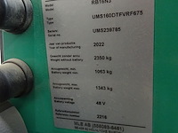Elektrische reachtruck mitsubishi - afbeelding 9 van  22