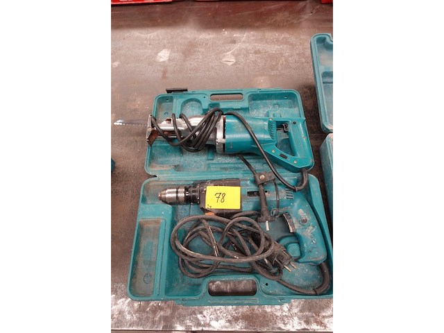 Elektrische reciprozaag + klopboormachine makita - afbeelding 1 van  3