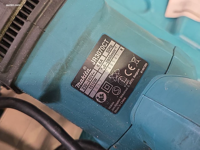 Elektrische reciprozaag makita jr3070ct - afbeelding 3 van  3