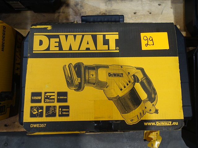Elektrische reciprozaagmachine dewalt - afbeelding 1 van  2