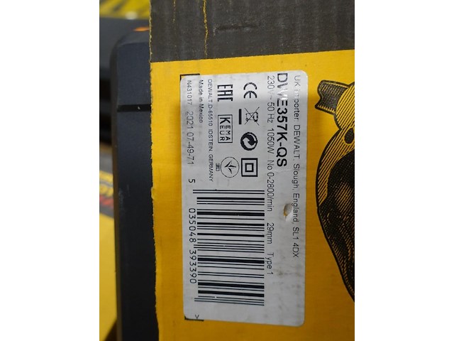 Elektrische reciprozaagmachine dewalt - afbeelding 2 van  2