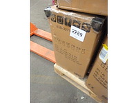 Elektrische relaxstoel met geheugenfunctie, intrekbare voetensteun, afstandsbediening, grijs - afbeelding 7 van  7