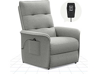 Elektrische relaxstoel met verstelbare rugleuning - afbeelding 2 van  7