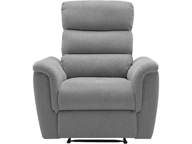 Elektrische relaxstoel van grijze stof - afbeelding 3 van  9