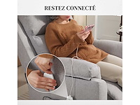 Elektrische relaxstoel voor de lift - met verstelbare voetsteun en afstandsbediening - afbeelding 7 van  9