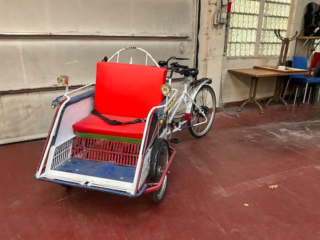 Elektrische riksja (bakfiets) - afbeelding 2 van  9