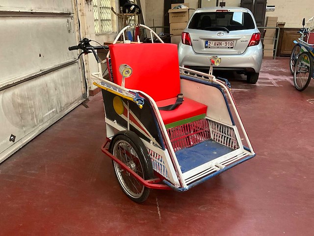 Elektrische riksja (bakfiets) - afbeelding 3 van  9