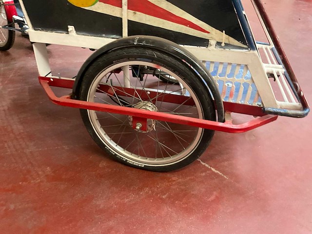Elektrische riksja (bakfiets) - afbeelding 5 van  9