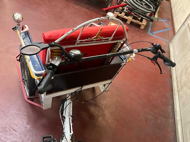 Elektrische riksja (bakfiets) - afbeelding 9 van  9