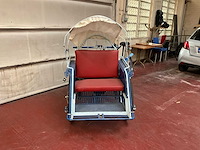 Elektrische riksja (bakfiets) - afbeelding 2 van  9