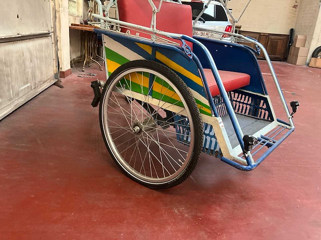 Elektrische riksja (bakfiets) - afbeelding 3 van  9