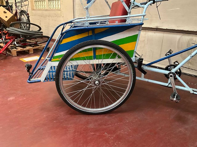 Elektrische riksja (bakfiets) - afbeelding 4 van  9