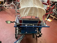 Elektrische riksja (bakfiets) - afbeelding 6 van  9