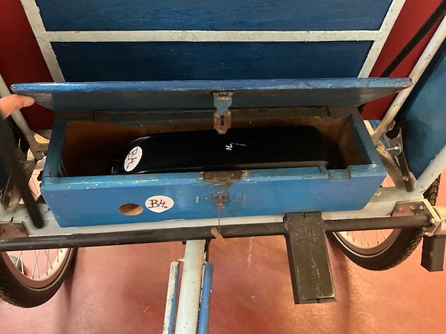 Elektrische riksja (bakfiets) - afbeelding 9 van  9