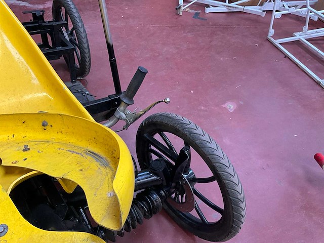 Elektrische riksja ligfiets met toebehoren - afbeelding 11 van  11