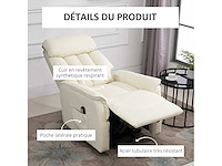 Elektrische rolstoellift relaxstoel met voetsteun - afbeelding 5 van  10