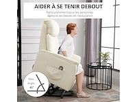 Elektrische rolstoellift relaxstoel met voetsteun - afbeelding 6 van  10