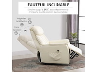 Elektrische rolstoellift relaxstoel met voetsteun - afbeelding 7 van  10