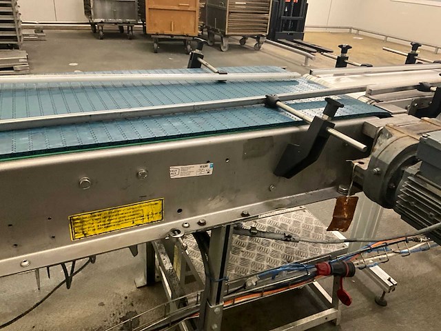 Elektrische rvs transportband beerepoot - afbeelding 3 van  18