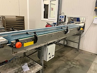 Elektrische rvs transportband beerepoot - afbeelding 7 van  18