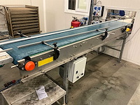 Elektrische rvs transportband beerepoot - afbeelding 1 van  18