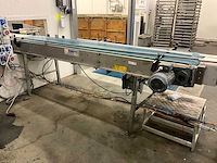 Elektrische rvs transportband beerepoot - afbeelding 11 van  18