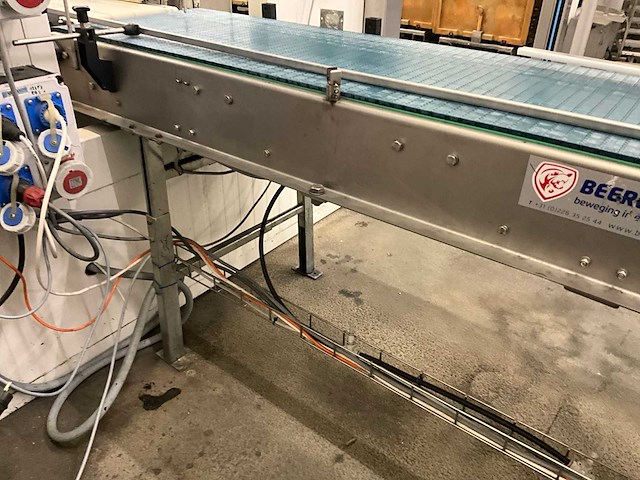 Elektrische rvs transportband beerepoot - afbeelding 17 van  18